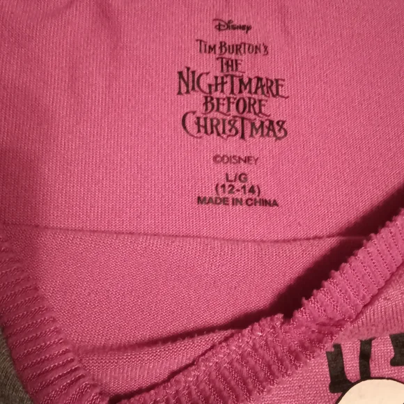 Women's Disney TNBC Pj Set - Purple and Gray - Picture 6 of 14